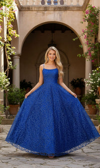 Blondie Nites Long Prom Dress 5450BN