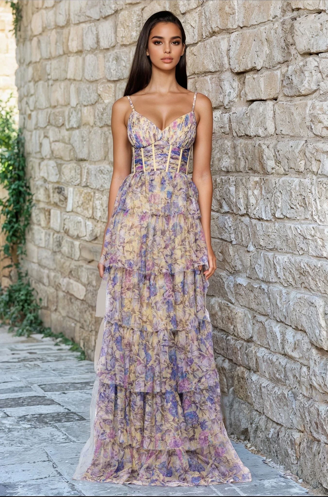 Long Formal Dress 5500bn by Blondie Nites Long Formal Dress 5500bn by Blondie Nites