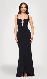 Black Blondie Nites Long Prom Dress 5516BN