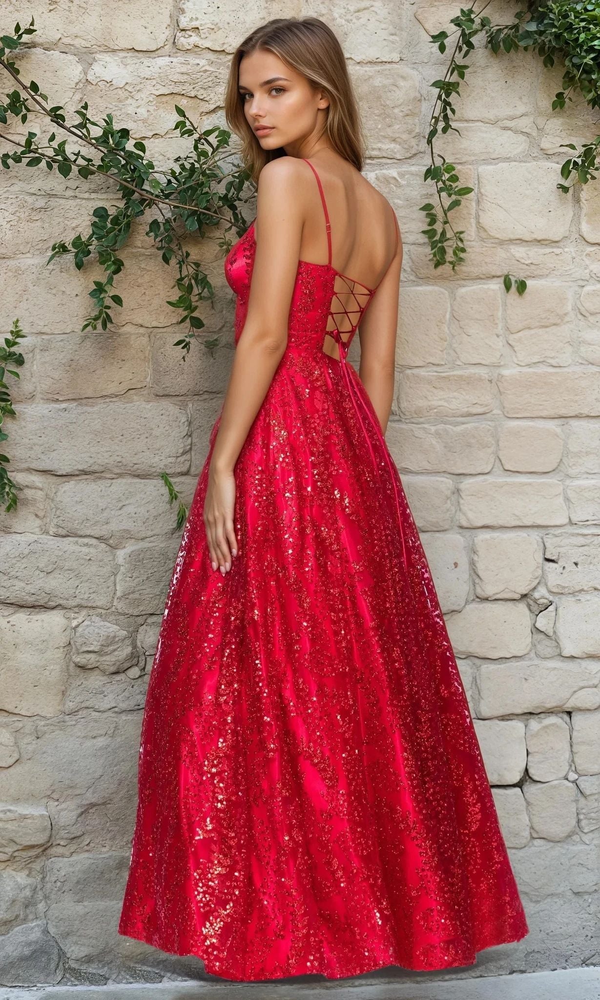 Long Formal Dress 5539bn by Blondie Nites Navy / 15 Long Formal Dress 5539bn by Blondie Nites Navy / 15