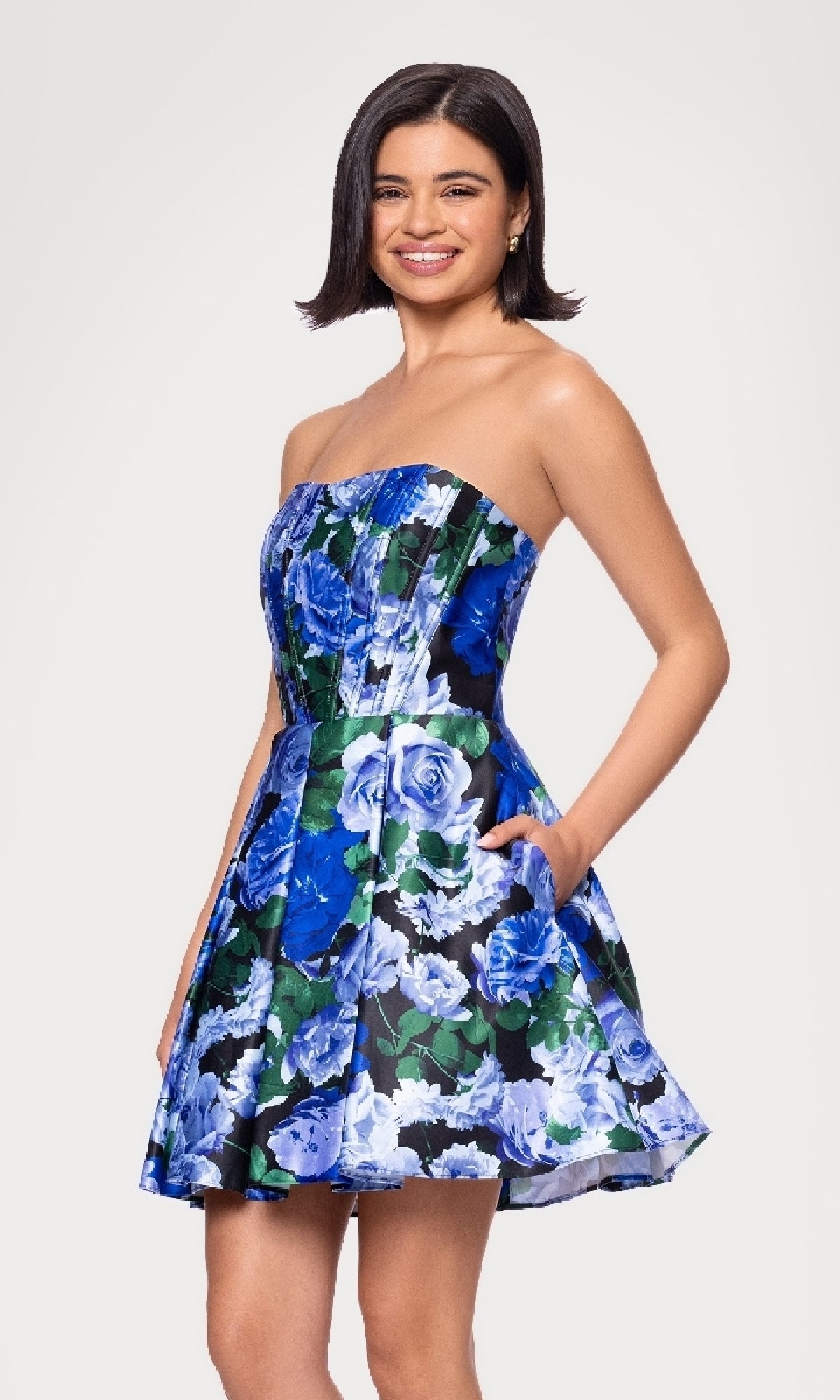 Blondie Nites Short Homecoming Dress 5592BN
