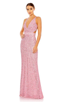 Rose Mac Duggal Long Formal Dress 5686
