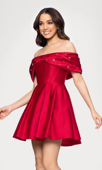 Blondie Nites Short Homecoming Dress 5695BN