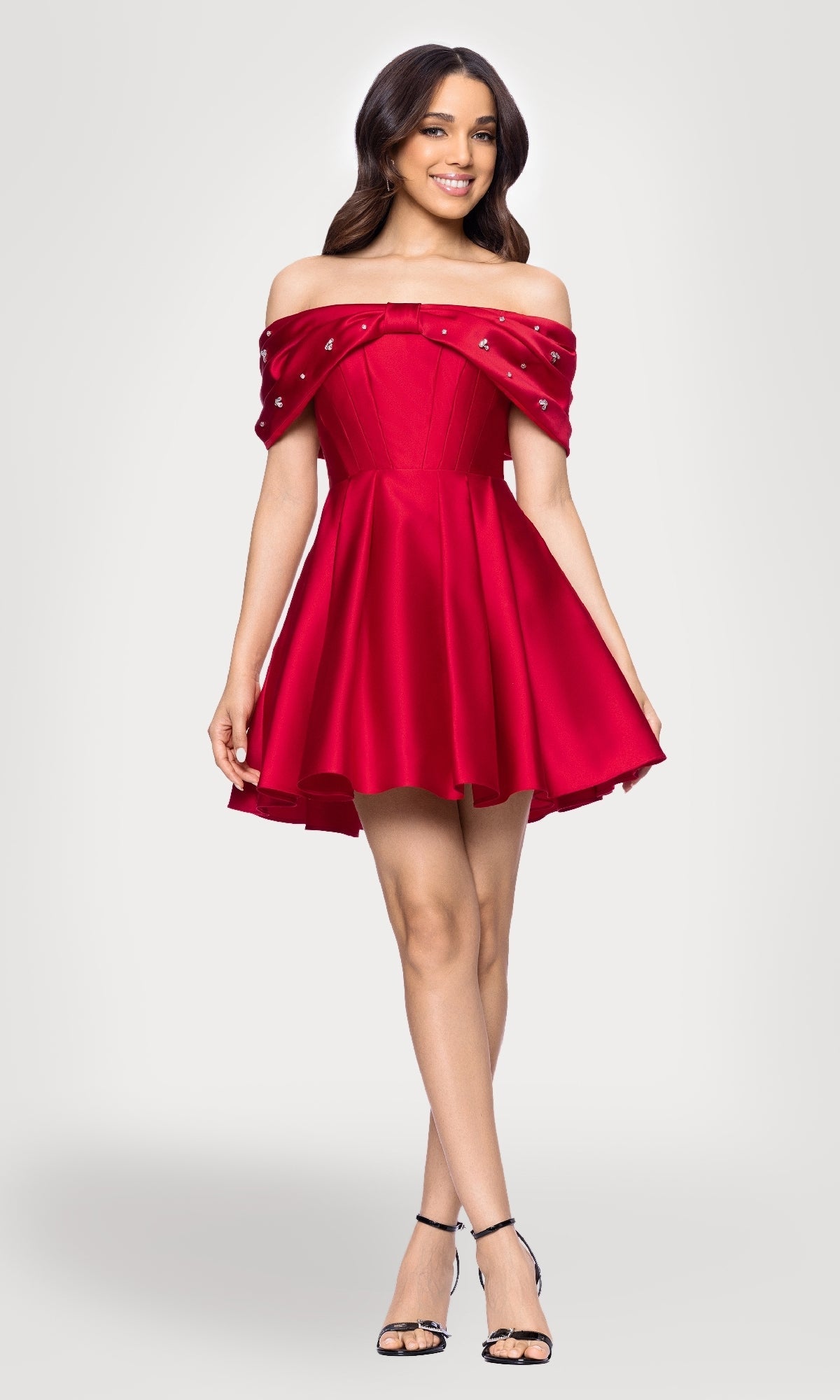 Blondie Nites Short Homecoming Dress 5695BN
