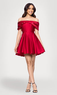 Blondie Nites Short Homecoming Dress 5695BN