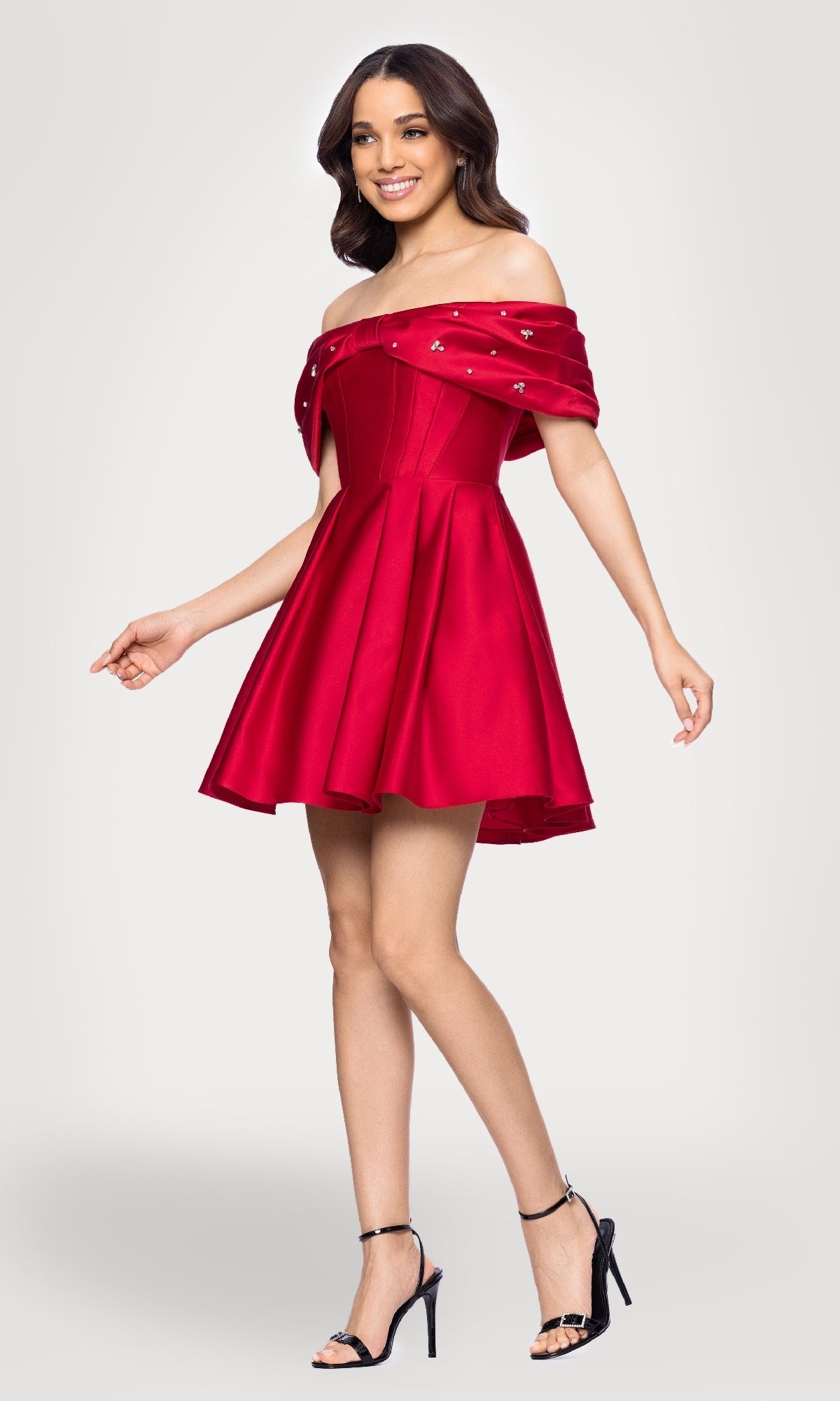 Blondie Nites Short Homecoming Dress 5695BN
