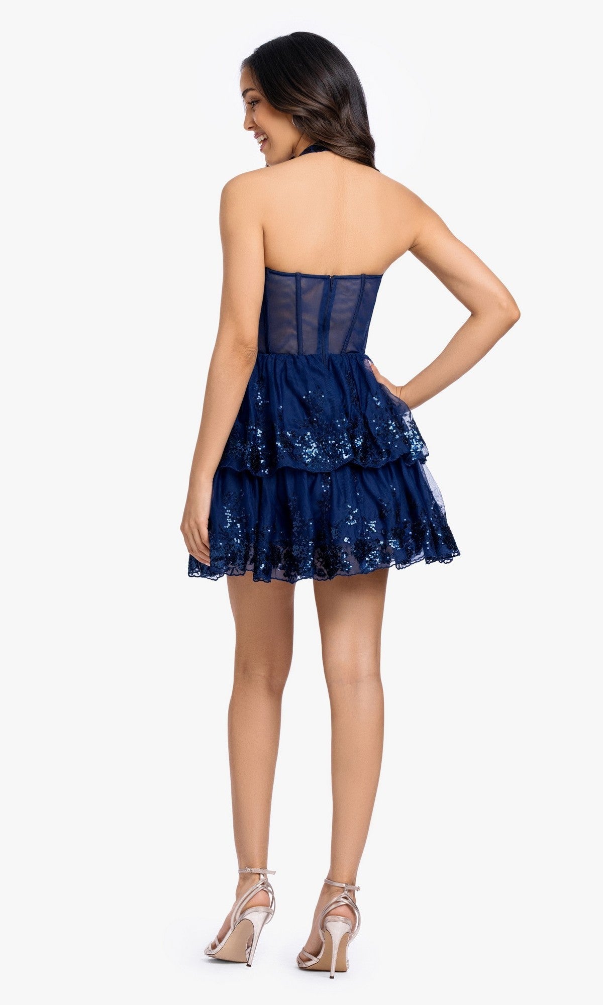 Blondie Nites Short Homecoming Dress 5702BN