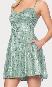 Blondie Nites Short Homecoming Dress 5705BN
