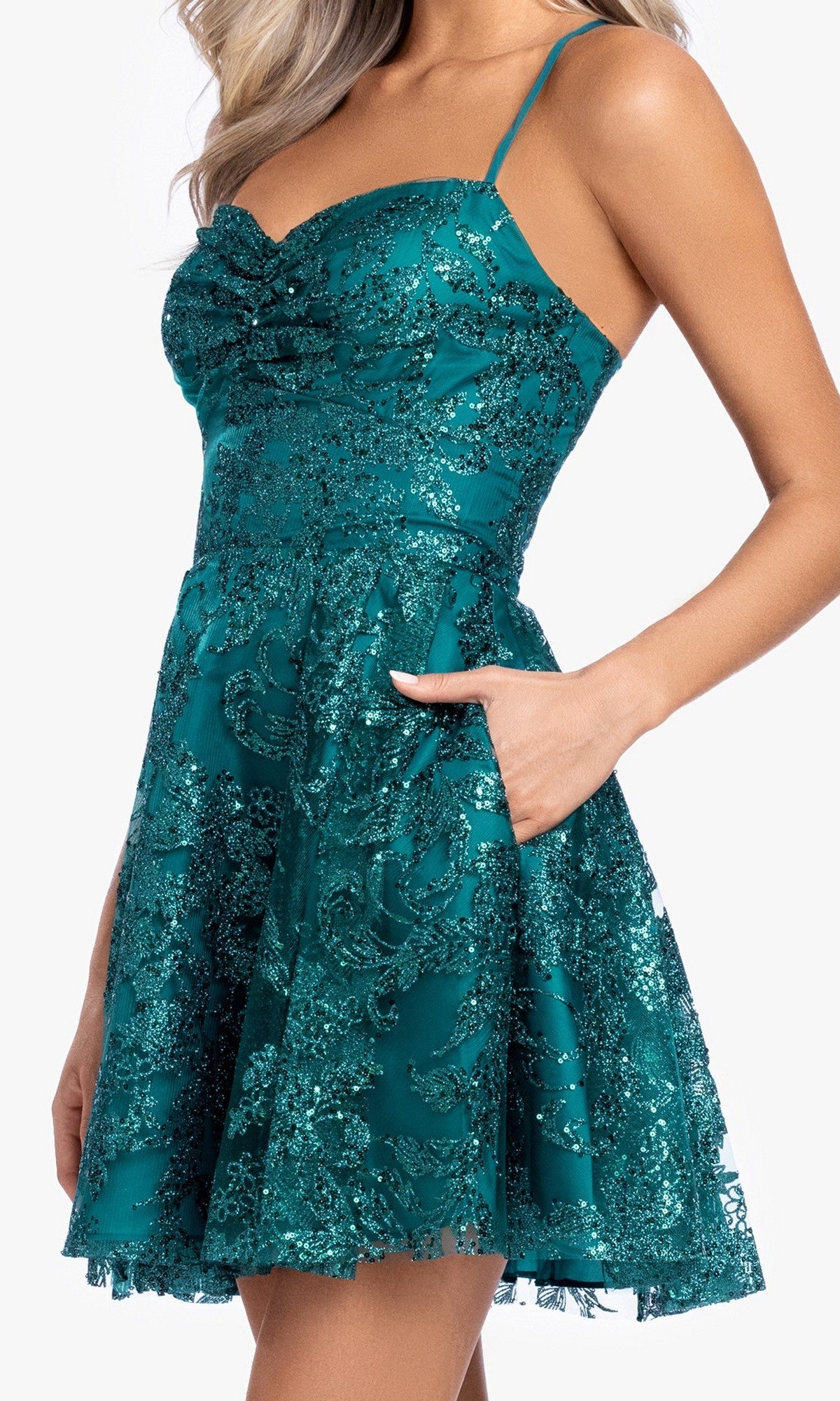 Blondie Nites Short Homecoming Dress 5705BN