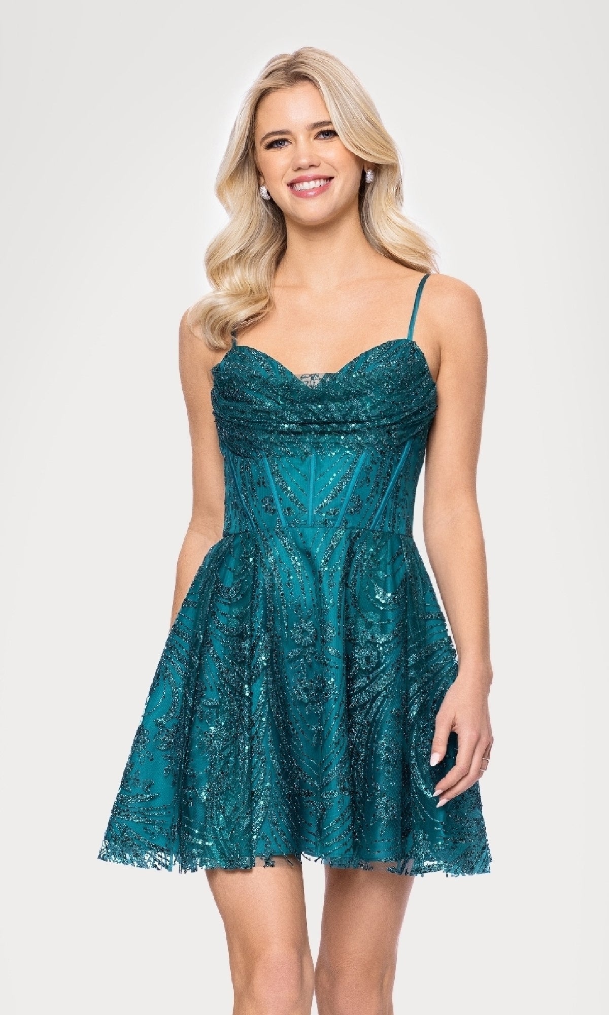 Blondie Nites Short Homecoming Dress 5713BN
