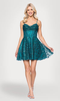 Blondie Nites Short Homecoming Dress 5713BN