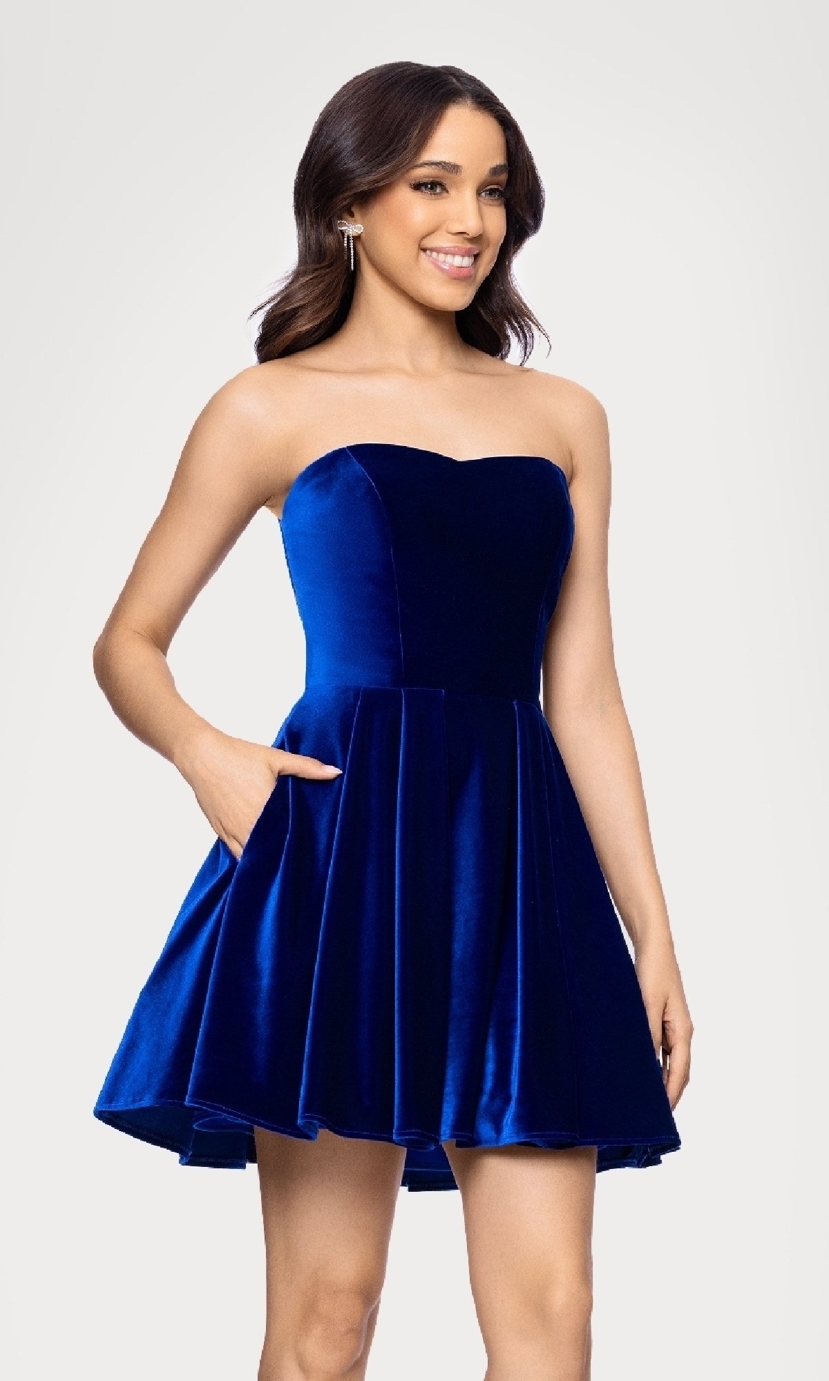 Blondie Nites Short Homecoming Dress 5718BN