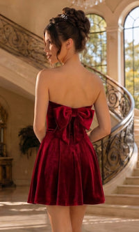 Red Blondie Nites Short Homecoming Dress 5718BN