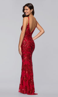 Blondie Nites Long Prom Dress 5905BN