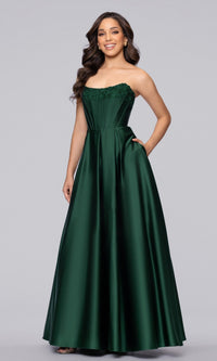 Blondie Nites Long Prom Dress 5918BN