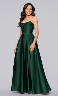 Hunter Blondie Nites Long Prom Dress 5918BN