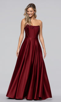 Blondie Nites Long Prom Dress 5918BN