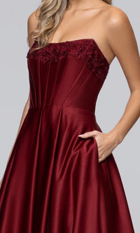 Blondie Nites Long Prom Dress 5918BN