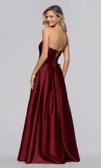 Blondie Nites Long Prom Dress 5918BN