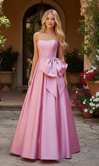 Pink Blondie Nites Long Prom Dress 5977BN