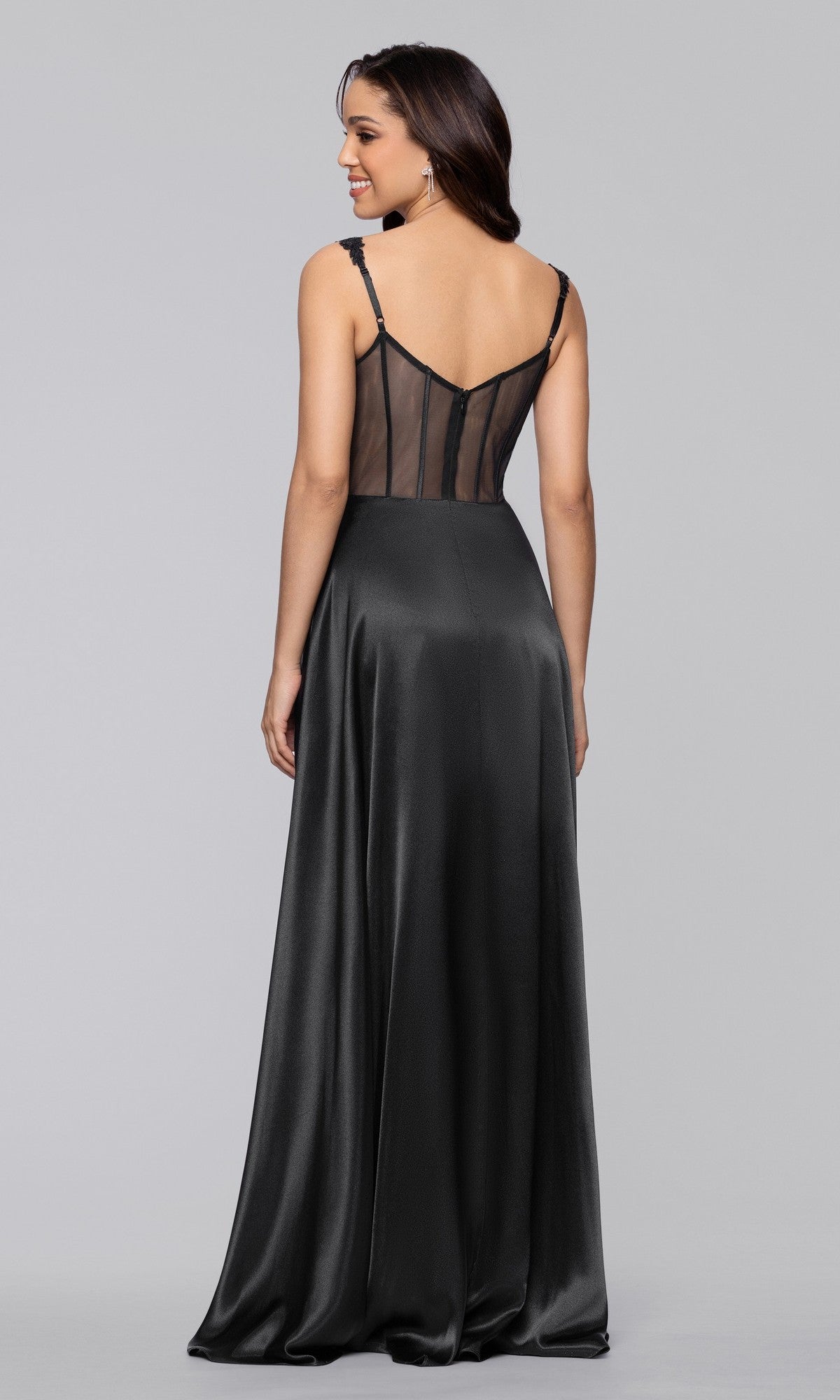 Blondie Nites Long Prom Dress 6088BN