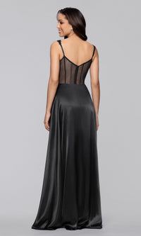 Blondie Nites Long Prom Dress 6088BN