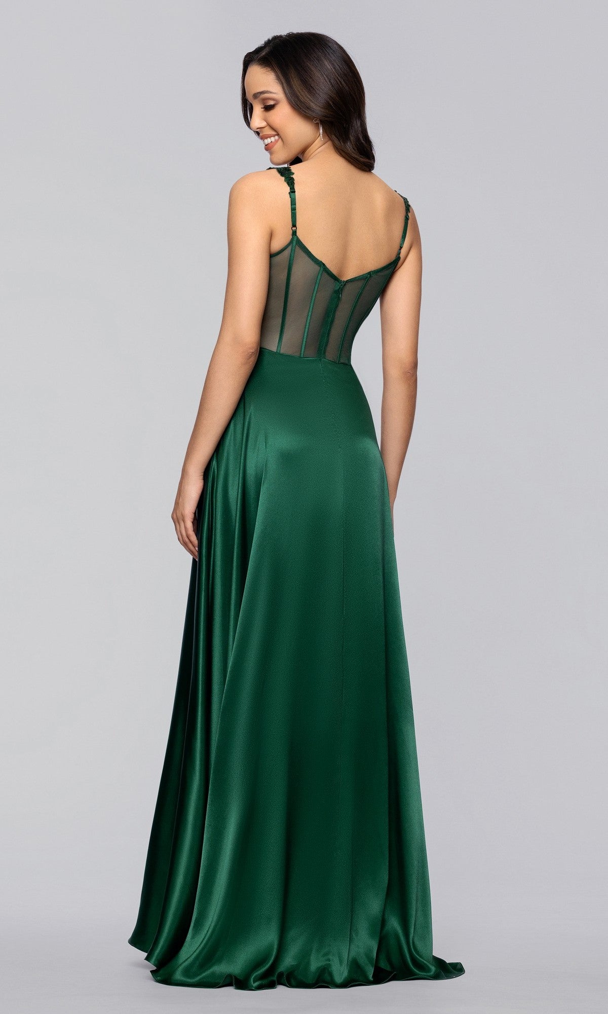 Blondie Nites Long Prom Dress 6088BN