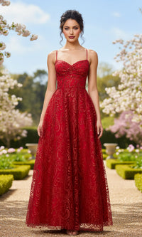 Blondie Nites Long Prom Dress 6101BN