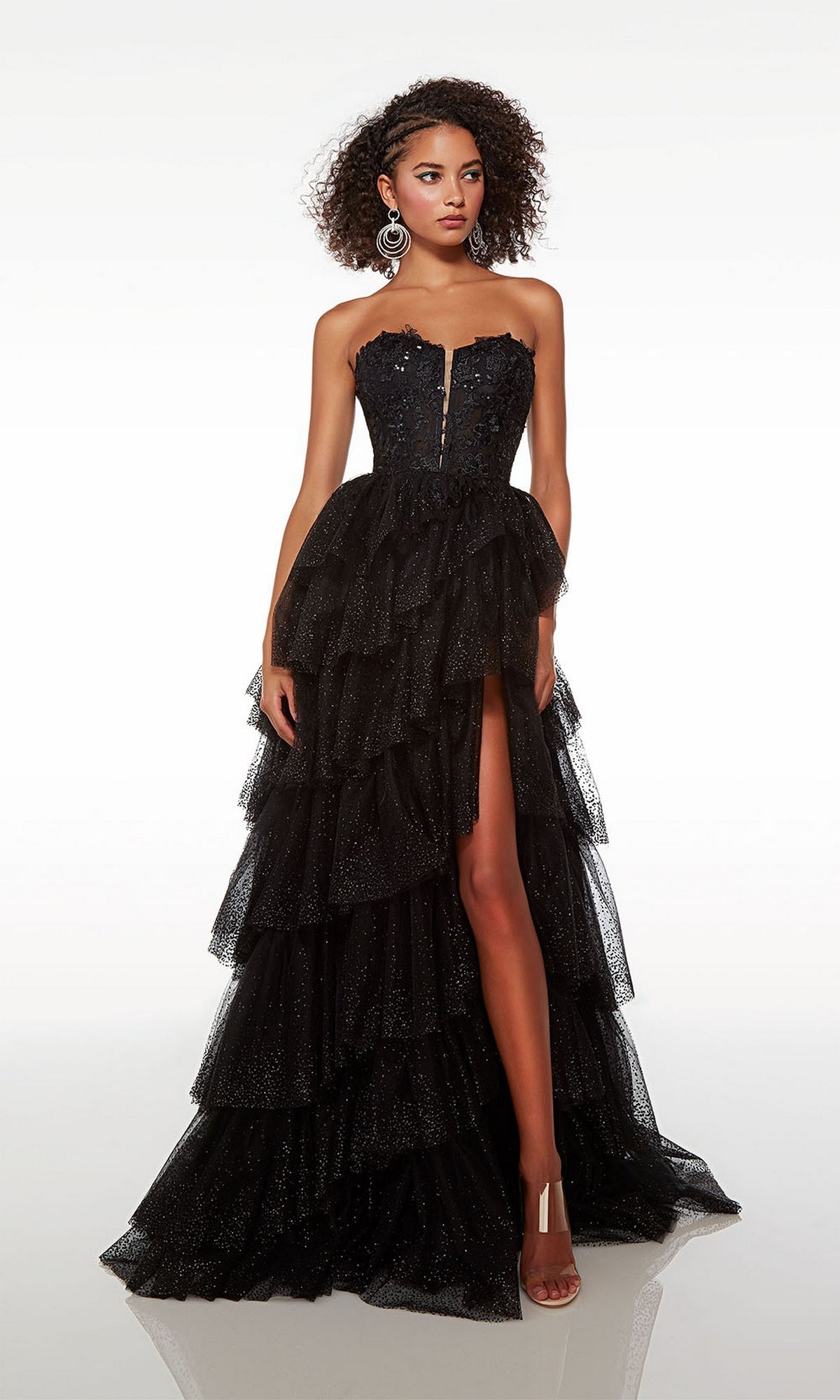 Black Alyce Long Formal Dress 61525