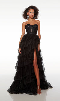 Black Alyce Long Formal Dress 61525