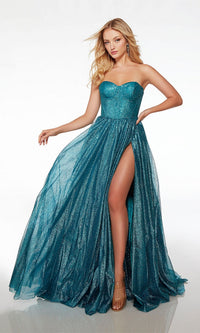 Caribbean Alyce Long Formal Dress 61601 - Image