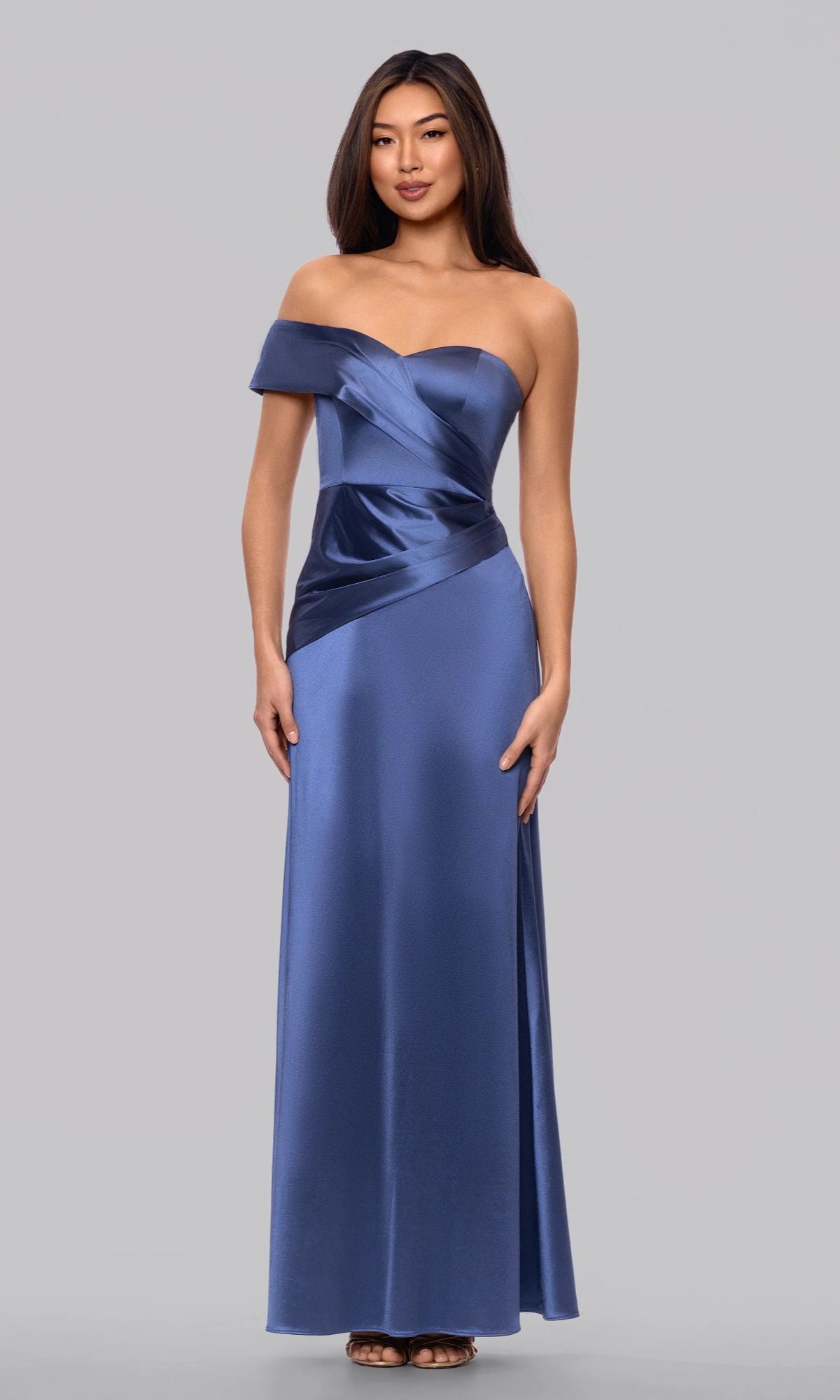Slate Blondie Nites Long Prom Dress 6164BN