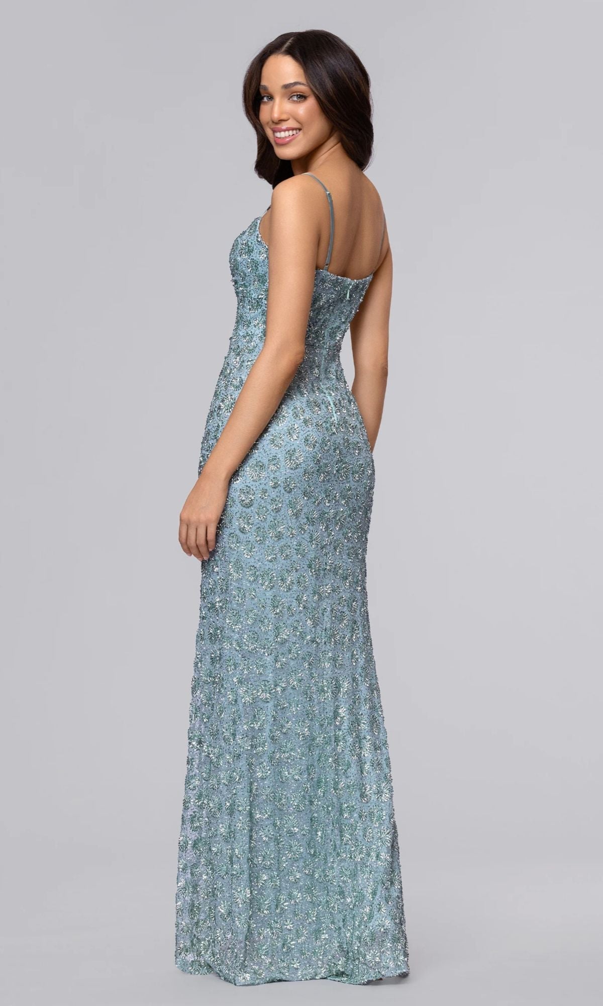 Blondie Nites Long Prom Dress 6171BN