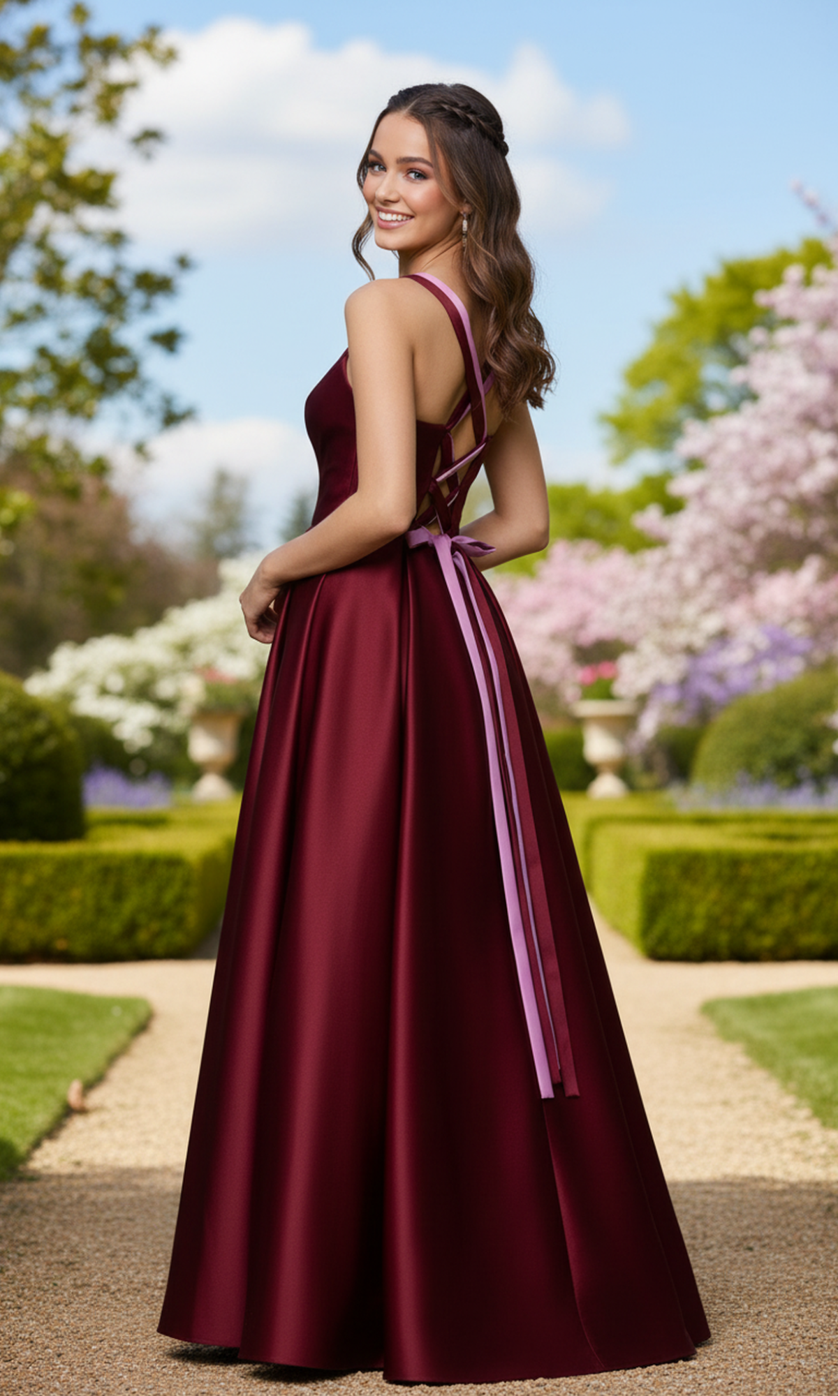 Blondie Nites Long Prom Dress 6192BN
