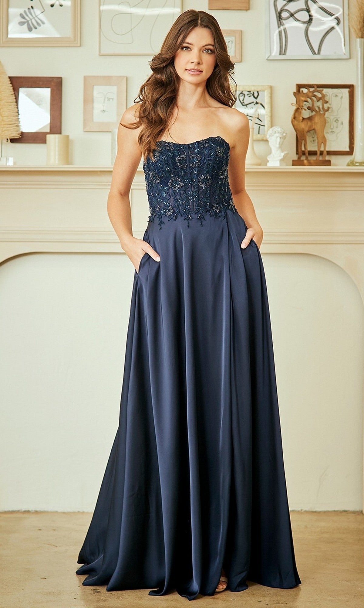 Amelia Couture Long Prom Dress 6204