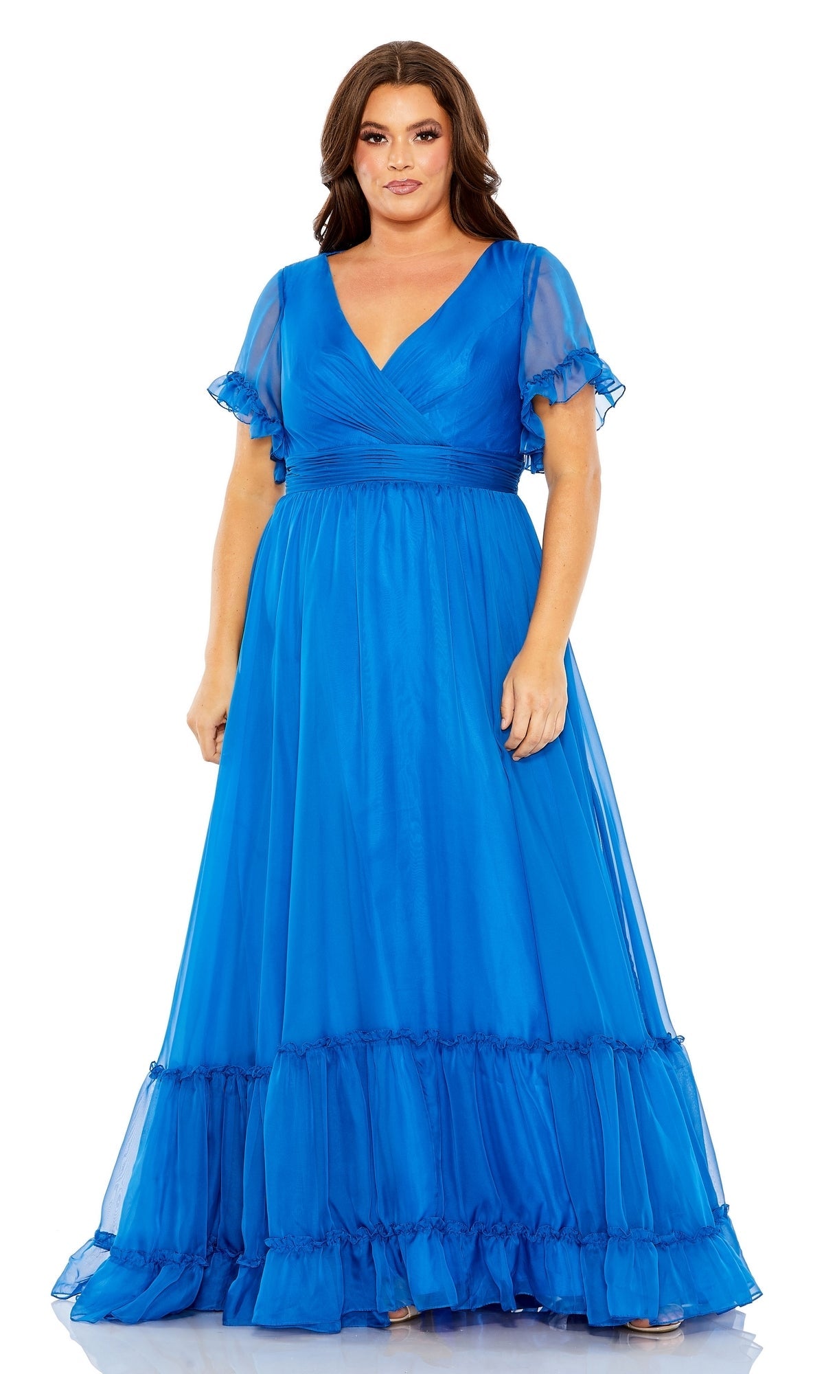 Long Plus-Size Formal Dress 68430 by Mac Duggal Long Plus-Size Formal Dress 68430 by Mac Duggal