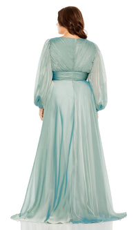 Mac Duggal Long Plus-Size Formal Dress 68431