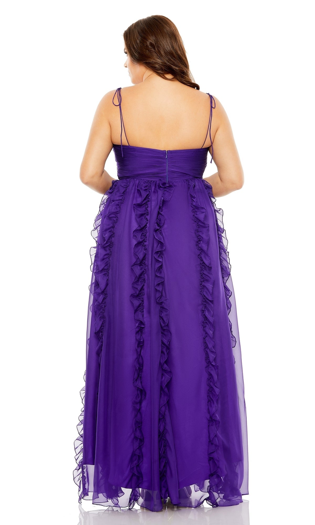 Mac Duggal Long Plus-Size Formal Dress 68543