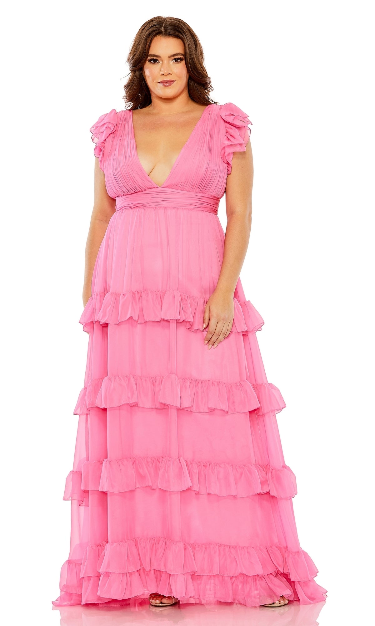 Long Plus-Size Formal Dress 68544 by Mac Duggal Long Plus-Size Formal Dress 68544 by Mac Duggal
