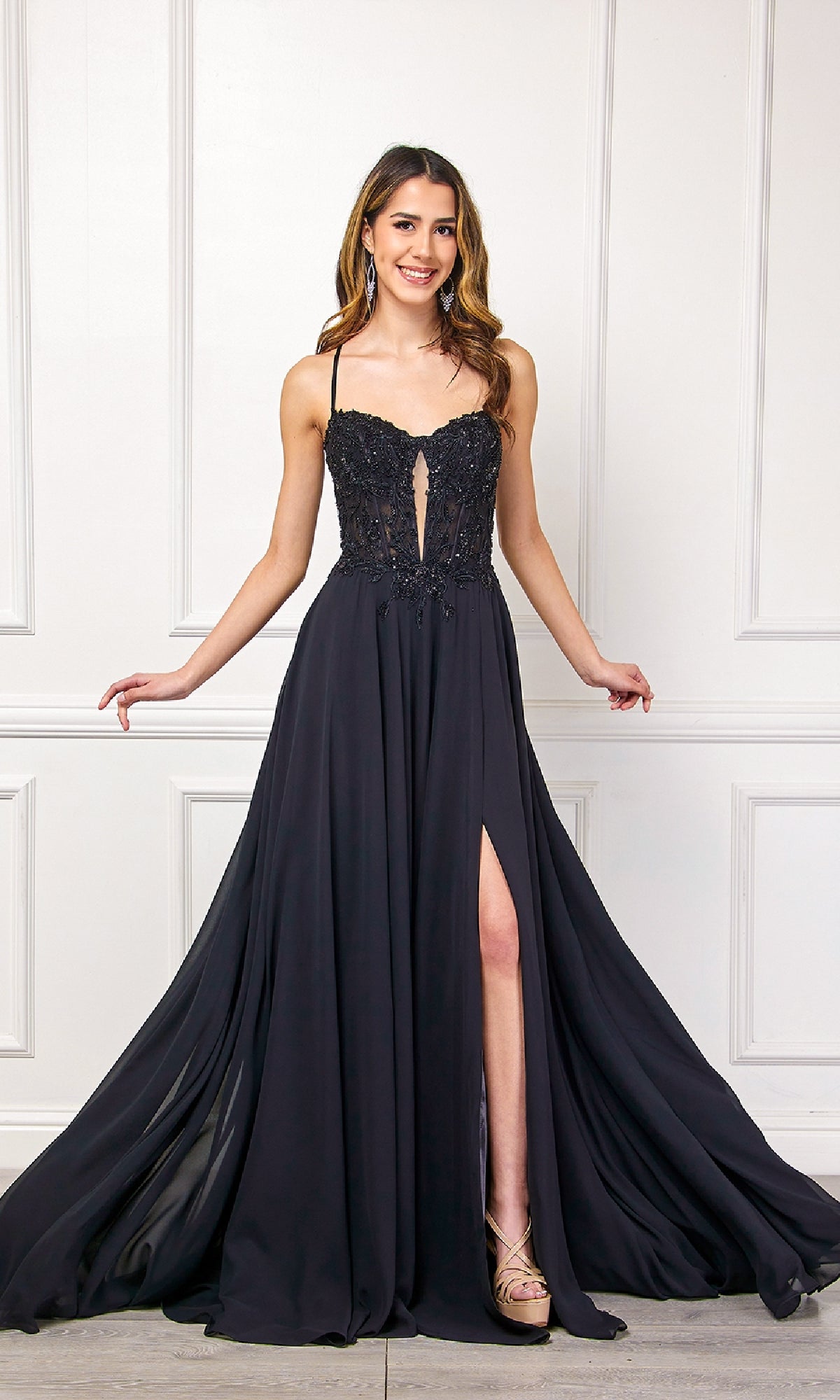 Amelia Couture Long Prom Dress 7066