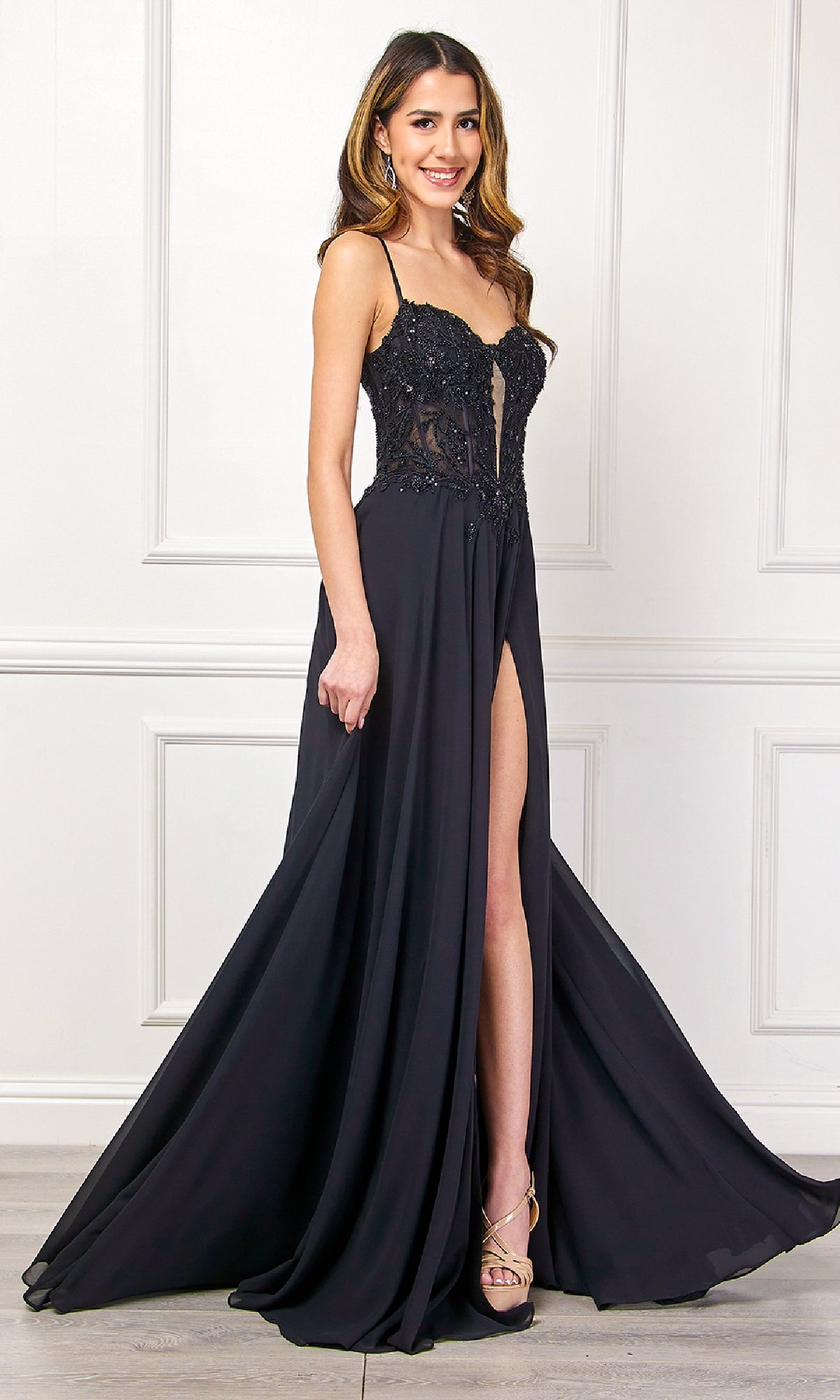 Amelia Couture Long Prom Dress 7066