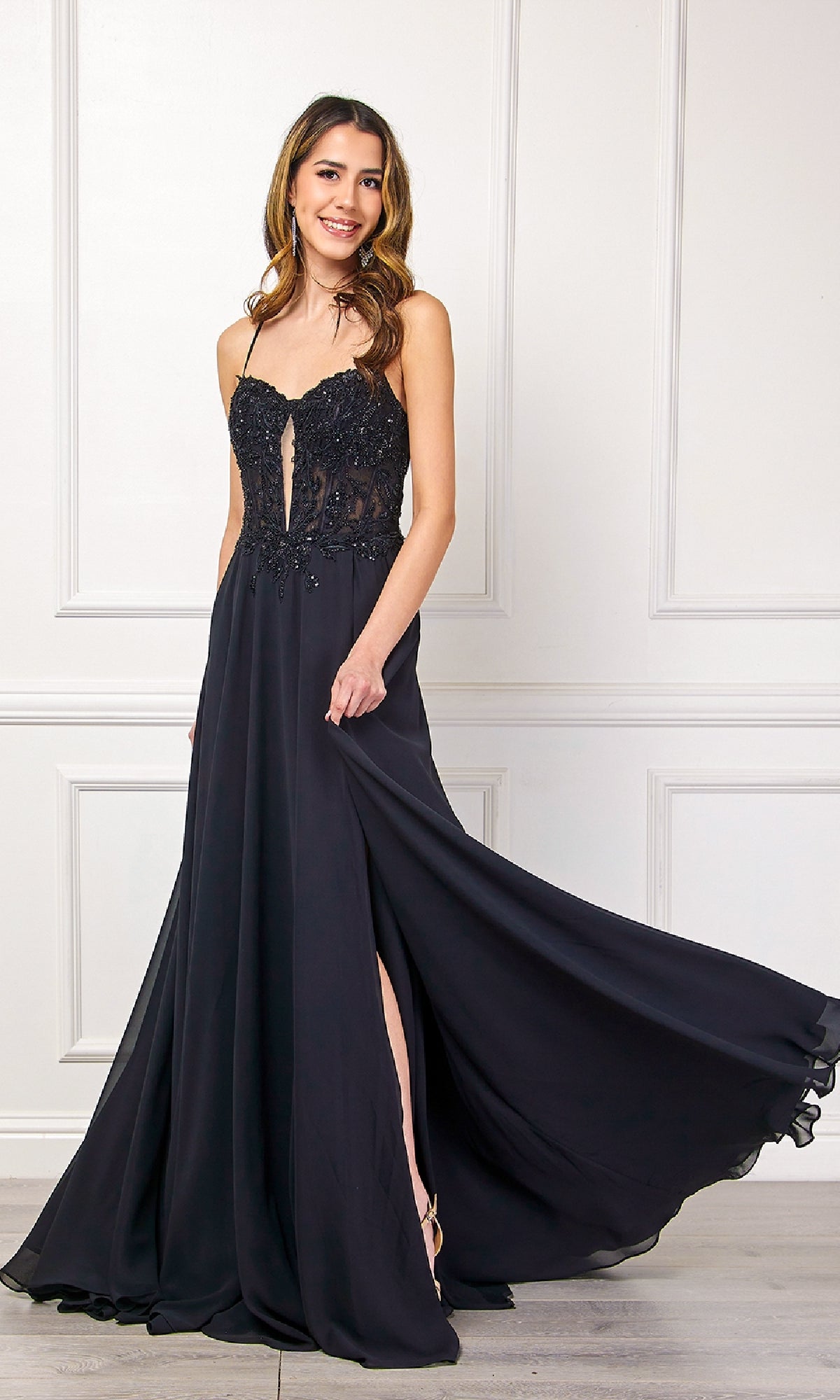 Amelia Couture Long Prom Dress 7066
