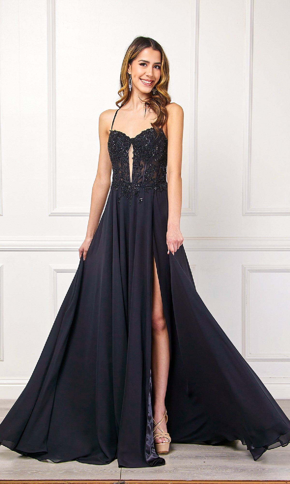 Amelia Couture Long Prom Dress 7066