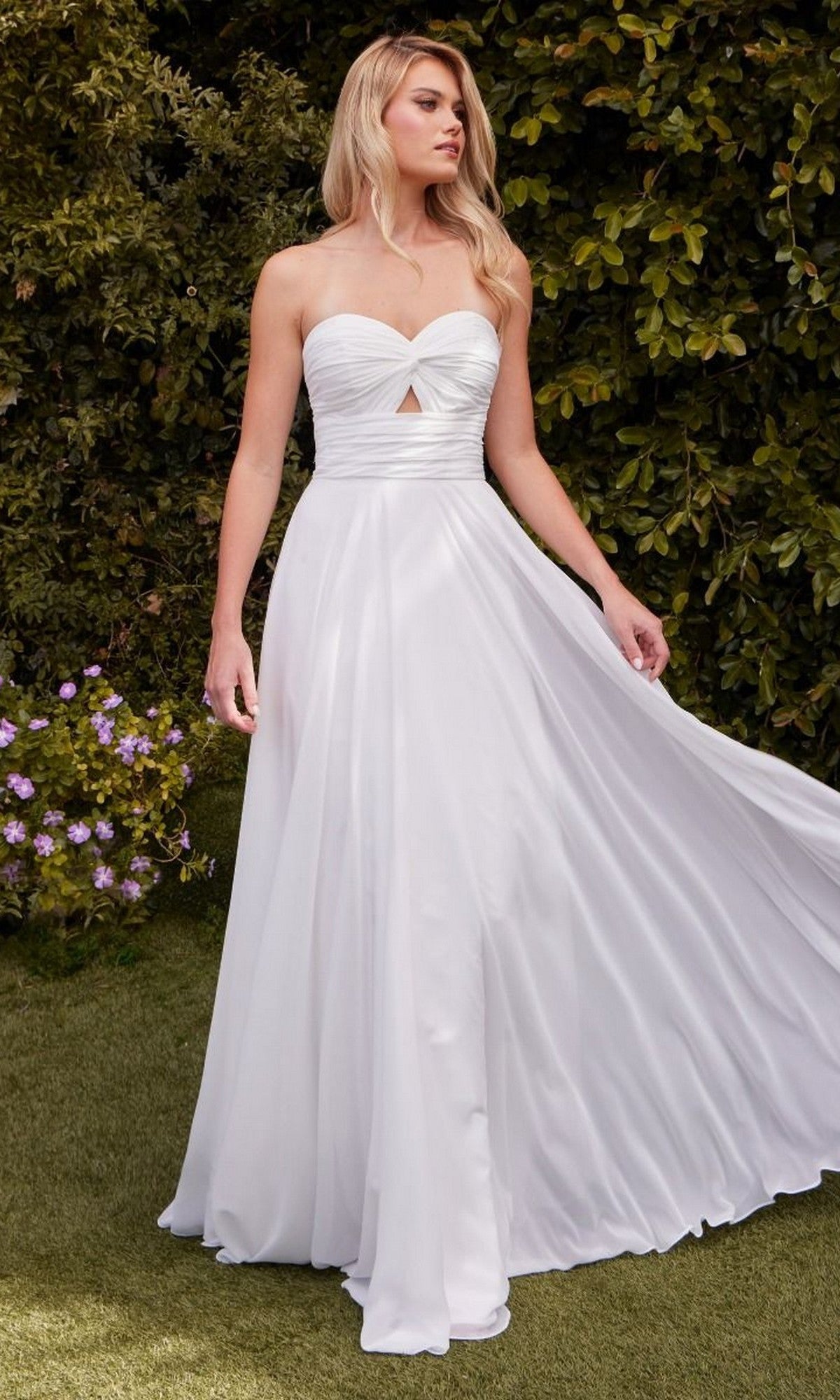 Ladivine Long Formal Dress 7435W - Image