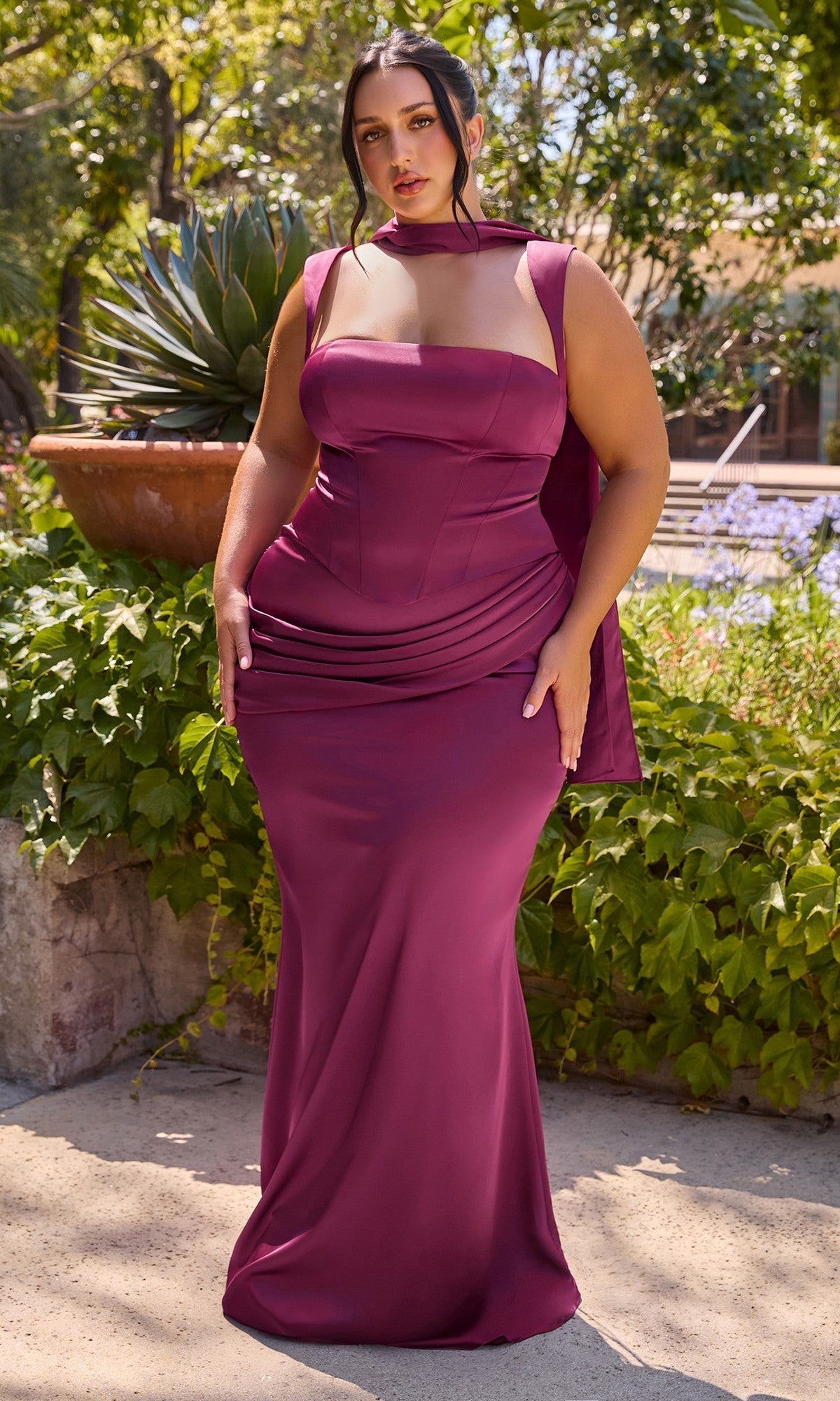 Ladivine Long Prom Dress 7437