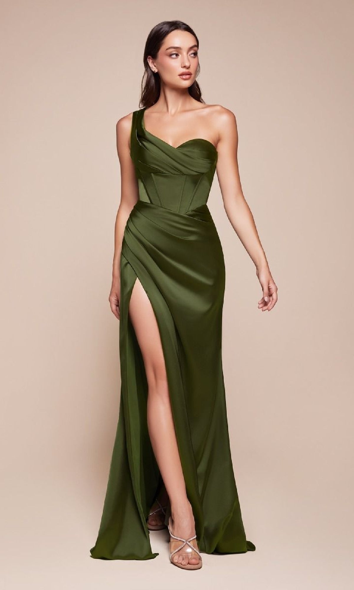 Olive Ladivine Long Formal Dress 7448