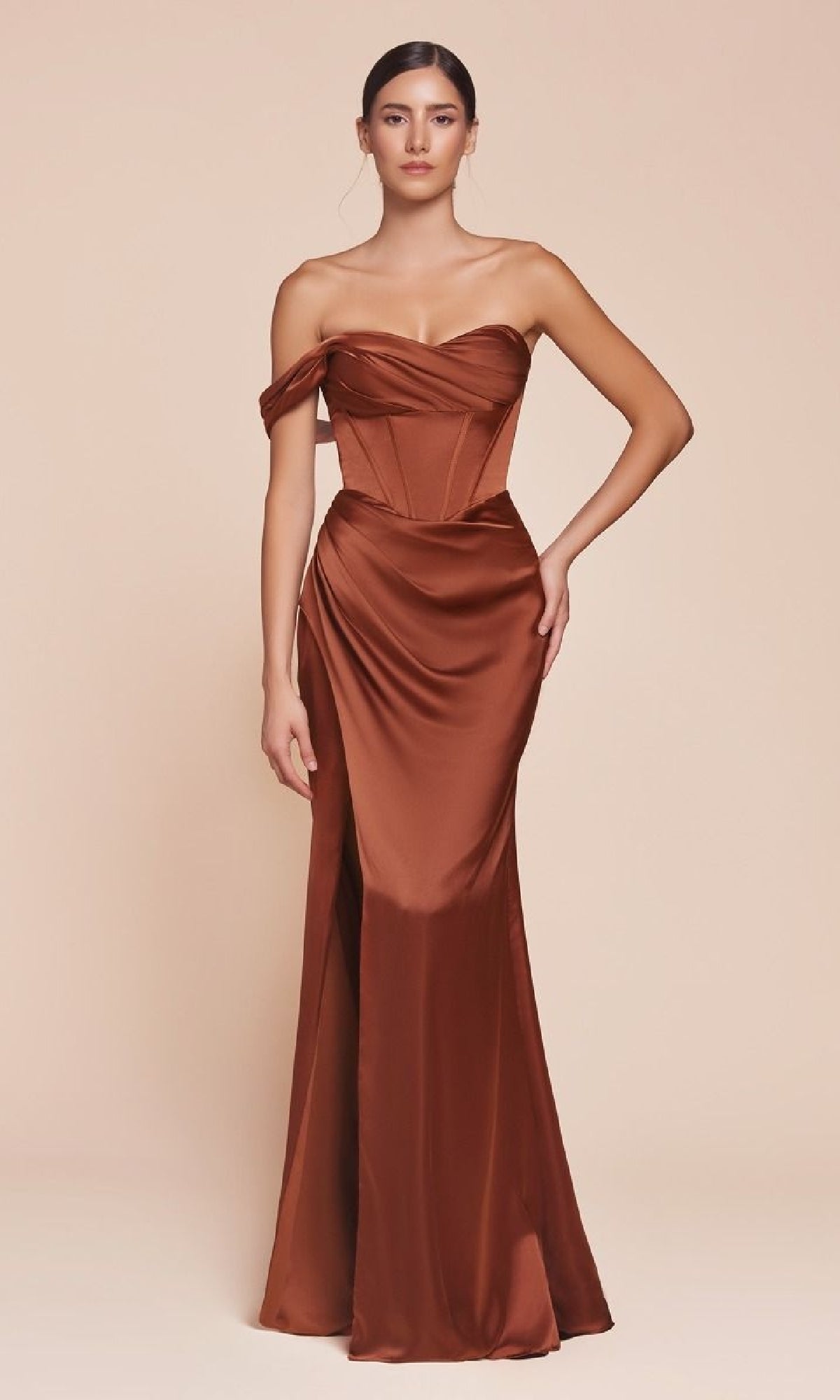Ladivine Long Formal Dress 7448