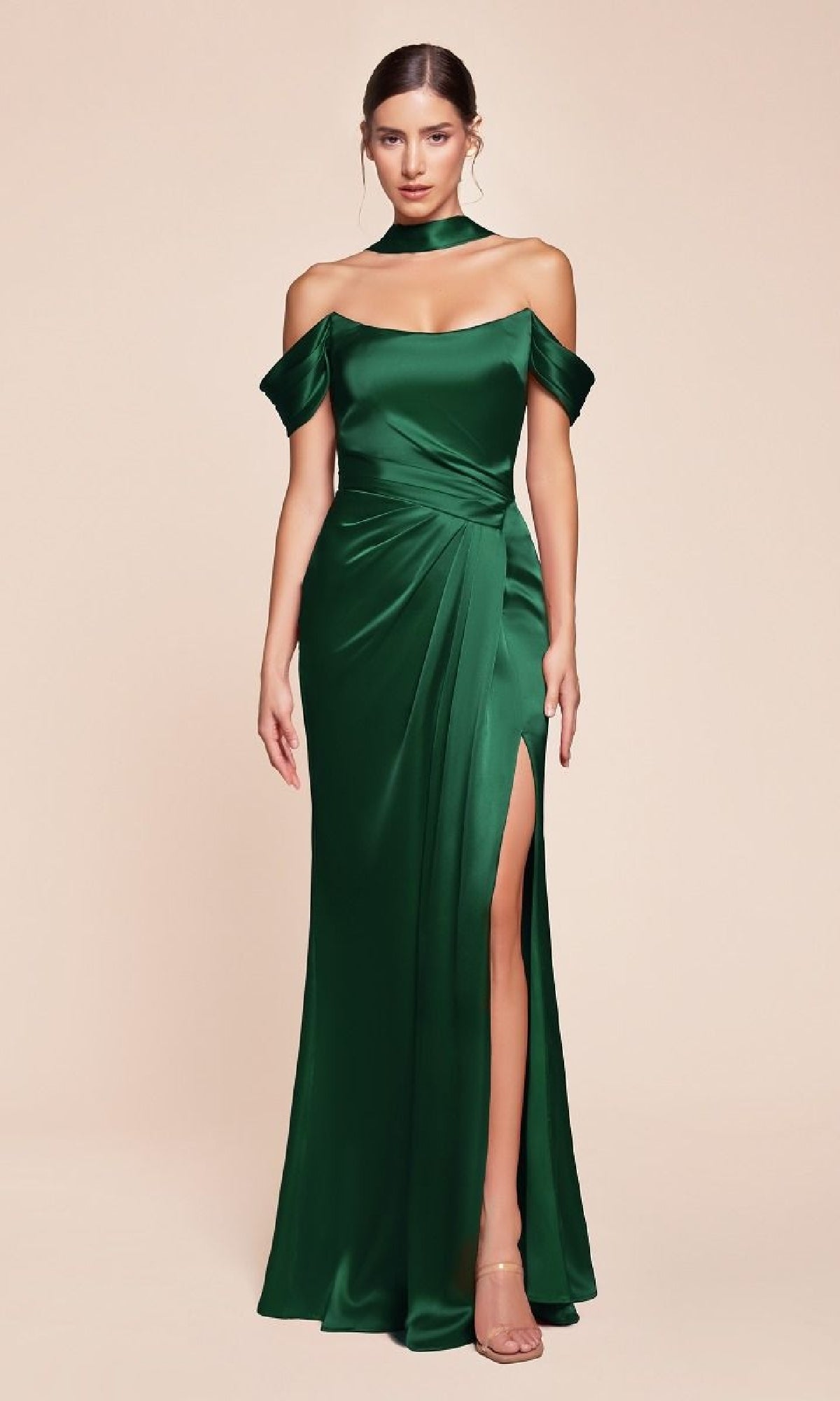 Emerald Ladivine Long Formal Dress 7452