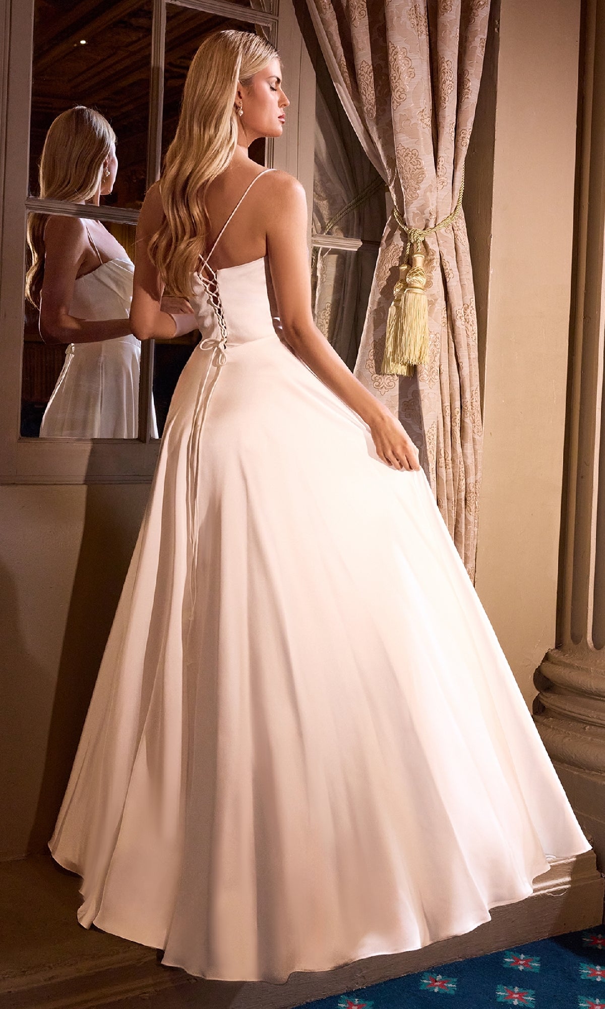 Ladivine Long Formal Dress 7481w - Image