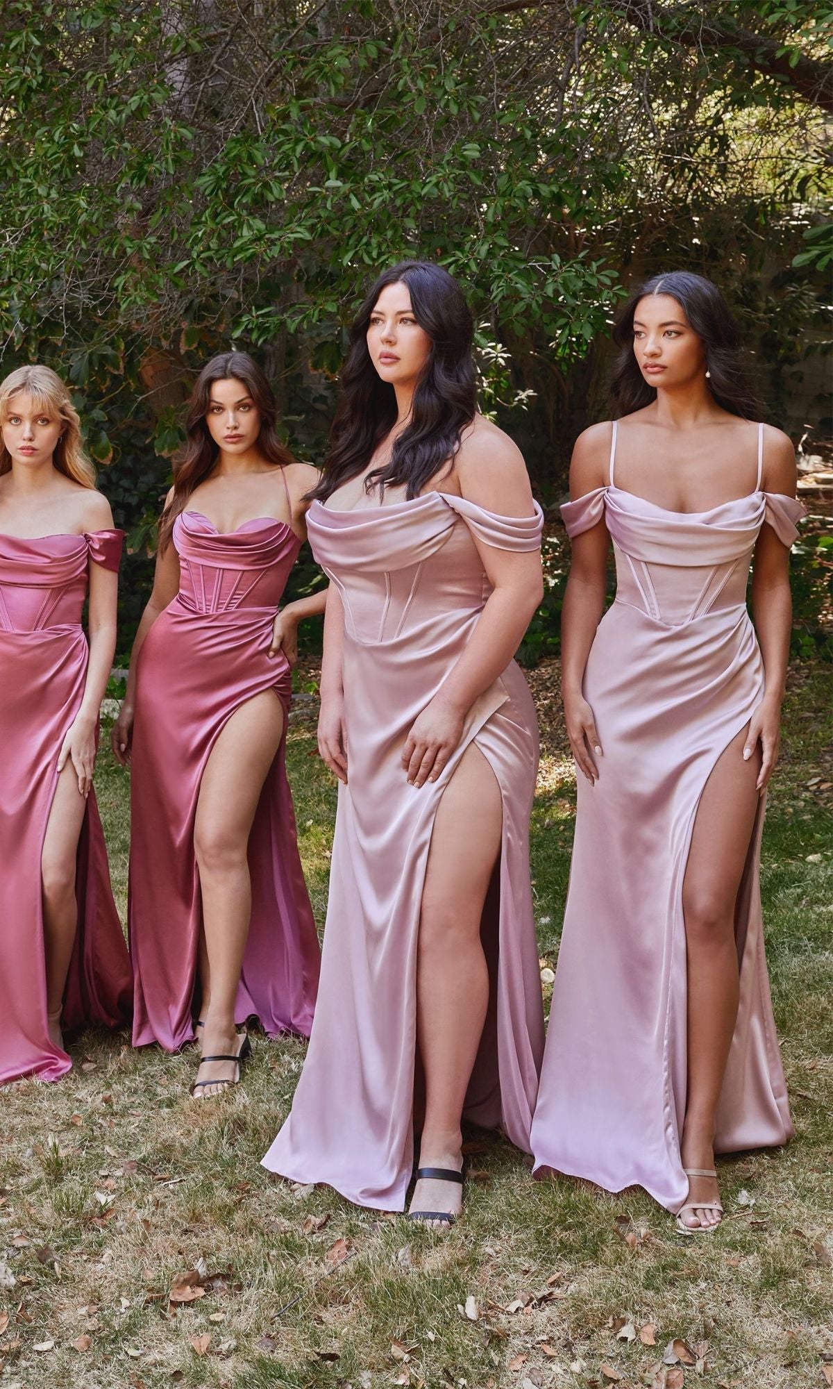Ladivine Long Formal Dress 7492